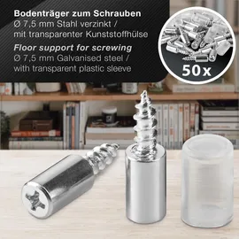 SOTech Bodenträger Ø 7,5 mm 25,5 mm x 12,5 mm