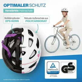Fischer Eule 48-52 cm Kinder weiß/bunt