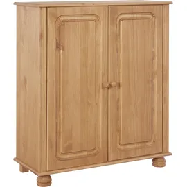OTTO home Highboard 85 x 95 x 34 cm Braun / Beige