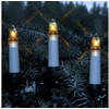 Kerzenlichterkette - Baumkerzen E10 Fassung - Ring - L: 7,5m - f√or Außen Garten