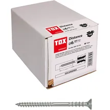 TOX Justierschraube Distance verzinkt, 6 x 120 mm, 100 Stück, 09010108