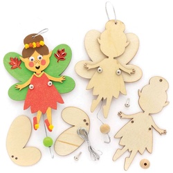 Winterfee Handpuppen-Set (pro Set 5) Bastelaktivitäten zu Weihnachten