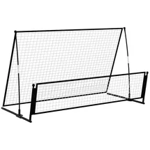 vidaXL Fußballtor Schwarz 202 x 120 cm 93373