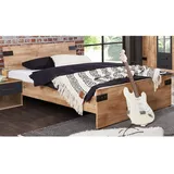 WIMEX Futonbett Liverpool ¦ holzfarben ¦ Maße (cm): B: 126 H: 85