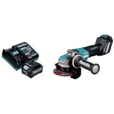 Makita GA 044 GD101 Akku Winkelschleifer 40 V max. 125 mm X-LOCK Brushless + 1x Akku 2,5 Ah + Ladegerät