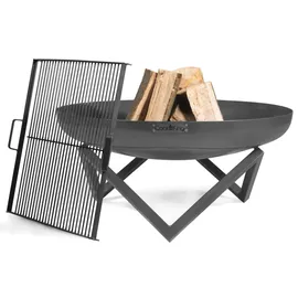 Cook King Feuerschale Santiago Ø 80 cm Schwarz
