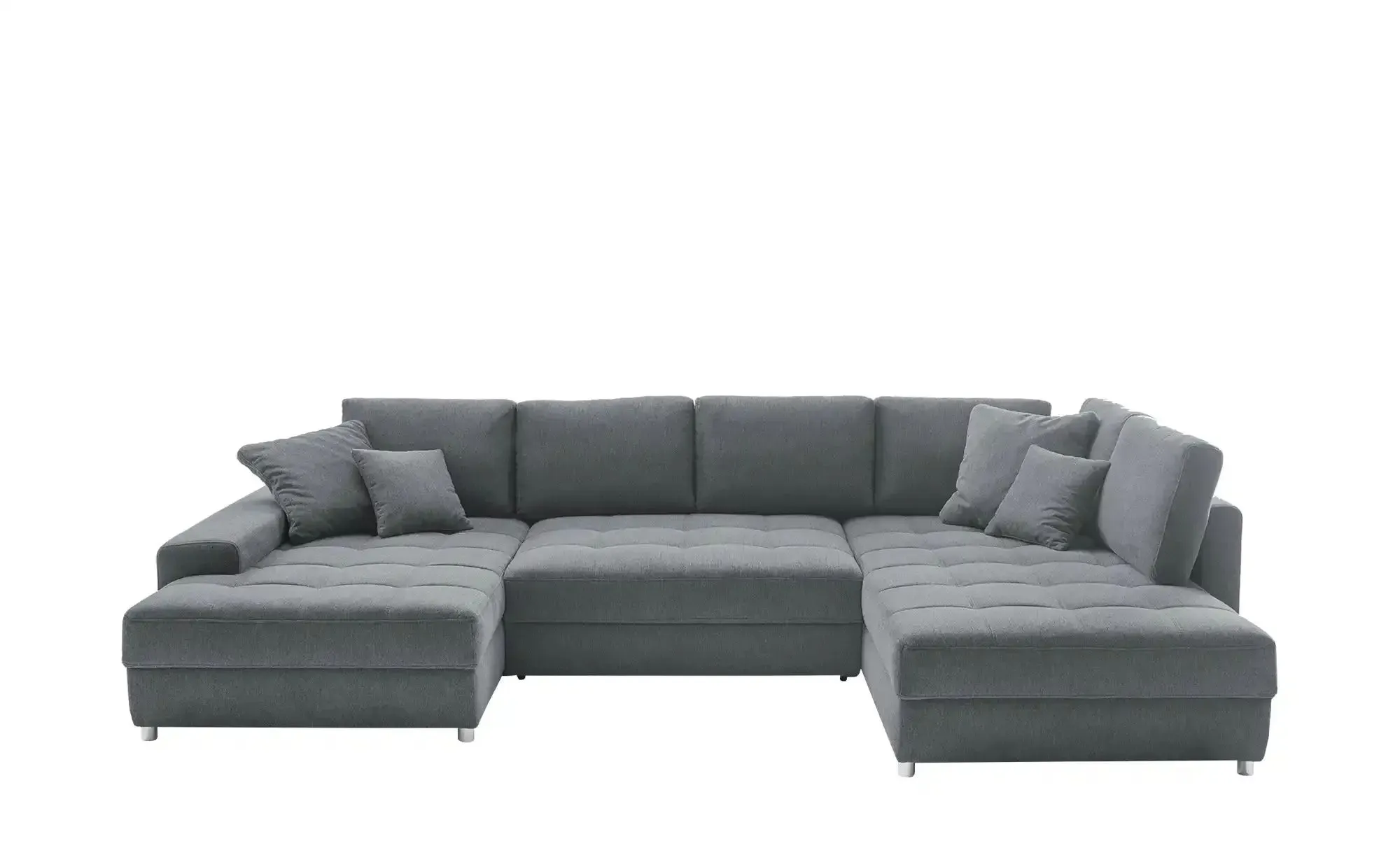 bobb Wohnlandschaft  Arissa de Luxe ¦ grau ¦ Maße (cm): B: 353 H: 84 T: 215.0