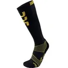 UYN Ski Evo Race Socks Man Herren-Funktionssocken Black Yellow - schwarz - 42-44