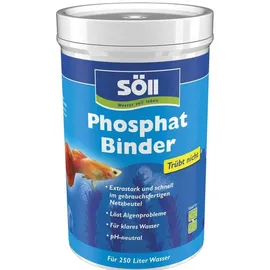 Söll 81663 PhosphatBinder, 150 g (für 250 l Wasser) - pH-neutrale Bindung von Phosphat zur Algenbehandlung, Algenvorbeugung und Herstellung eines idealen Aquarienklimas
