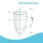 Intirilife Doppelwandiges Thermoglas 0,4 l 2 St.