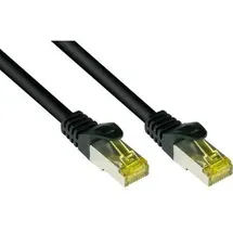 Alcasa 8070R-015S Netzwerkkabel schwarz, 1,5 m