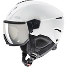 uvex instinct visor Skihelm Visier white black mat - 59-61cm