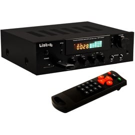 liston12 Stereo Receiver FM Radio Tuner Verstärker Bluetooth USB SD MP3 Fernbedienung AMP5000BT