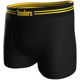 NFL Huddle Boxershorts gelb / schwarz XL 3er Pack
