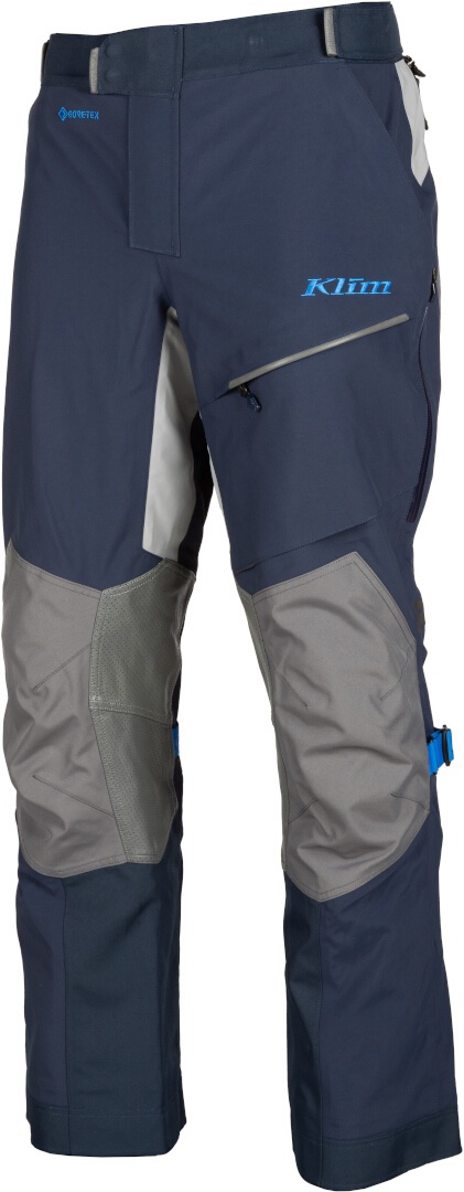 Klim Latitude Motorfiets textiel broek, grijs-blauw, 36 Voorman