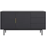 wipmeb Sideboard - schwarz