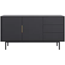 wipmeb Sideboard - schwarz