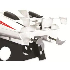 Jamara RC-Boot Capter 2,4 GHz RtR rot und weiß