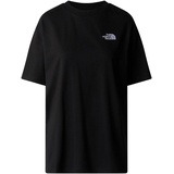 The North Face Damen Essential Oversize T-Shirt - schwarz - XS