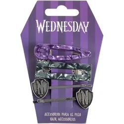 Wednesday Hair Accessories Haarspangen für Kinder 4 St.