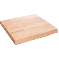 vidaXL Wandregal 40 x 40 x 4 cm Hellbraun