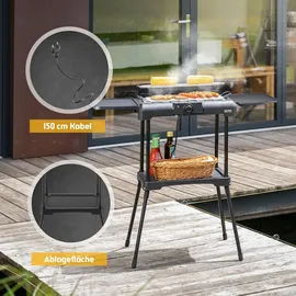 First Austria Standgrill 2000 W schwarz