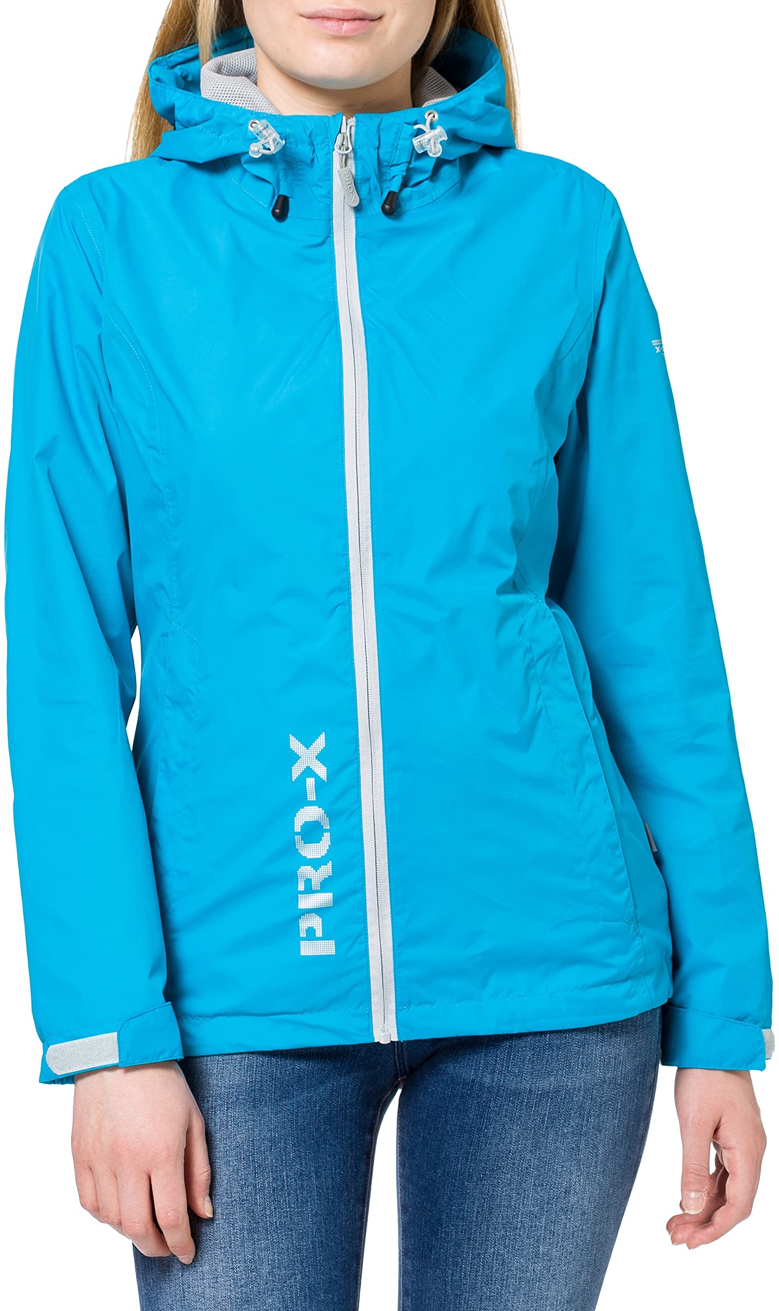 PRO-X elements Damen Jacke Flash, Neon Türkis, 36, 5728