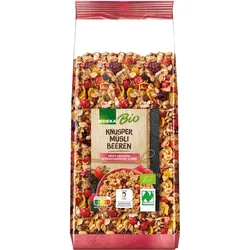 EDEKA Bio Knuspermüsli Beeren 500G