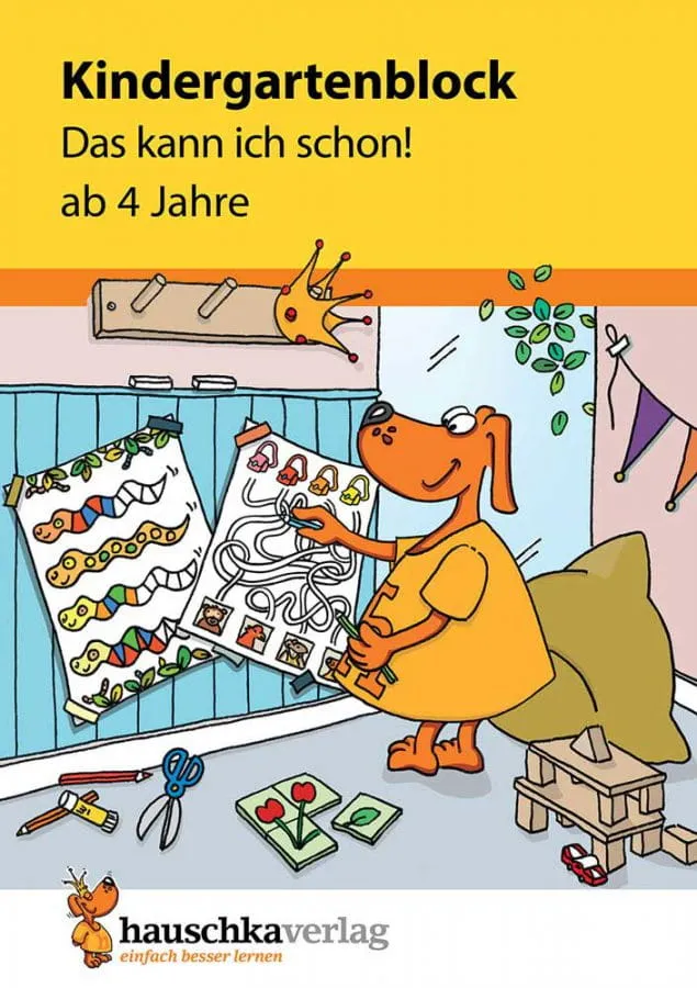 Hauschka Verlag 620 Kindergartenblock - Das kann ich schon! Gelb