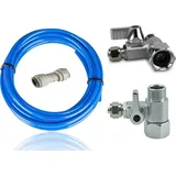 qeapug Wasseranschluss-Set 1/2 Blau