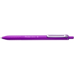 Pentel Kugelschreiber iZee BX470 violett, Schreibfarbe: violett, 1 St.
