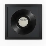 K-Möbel Schallplatten Rahmen Schwarz 40x40 cm 3er Set