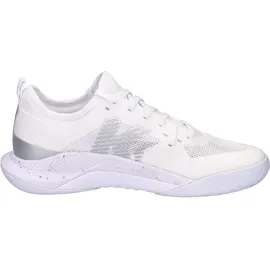 Kempa Hallen-Sport-Schuhe Kourtfly W in weiß/silber | Gr.: 8