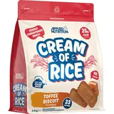 Applied Nutrition Cream of Rice, 1000 g Beutel, Toffee Biscuit