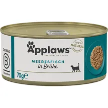 Applaws Cat Adult Ocean Fish in Broth Meeresfisch in Brühe 24x70 g