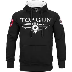 TOP GUN Kapuzen Pullover Defender (Sale) schwarz, Größe XL