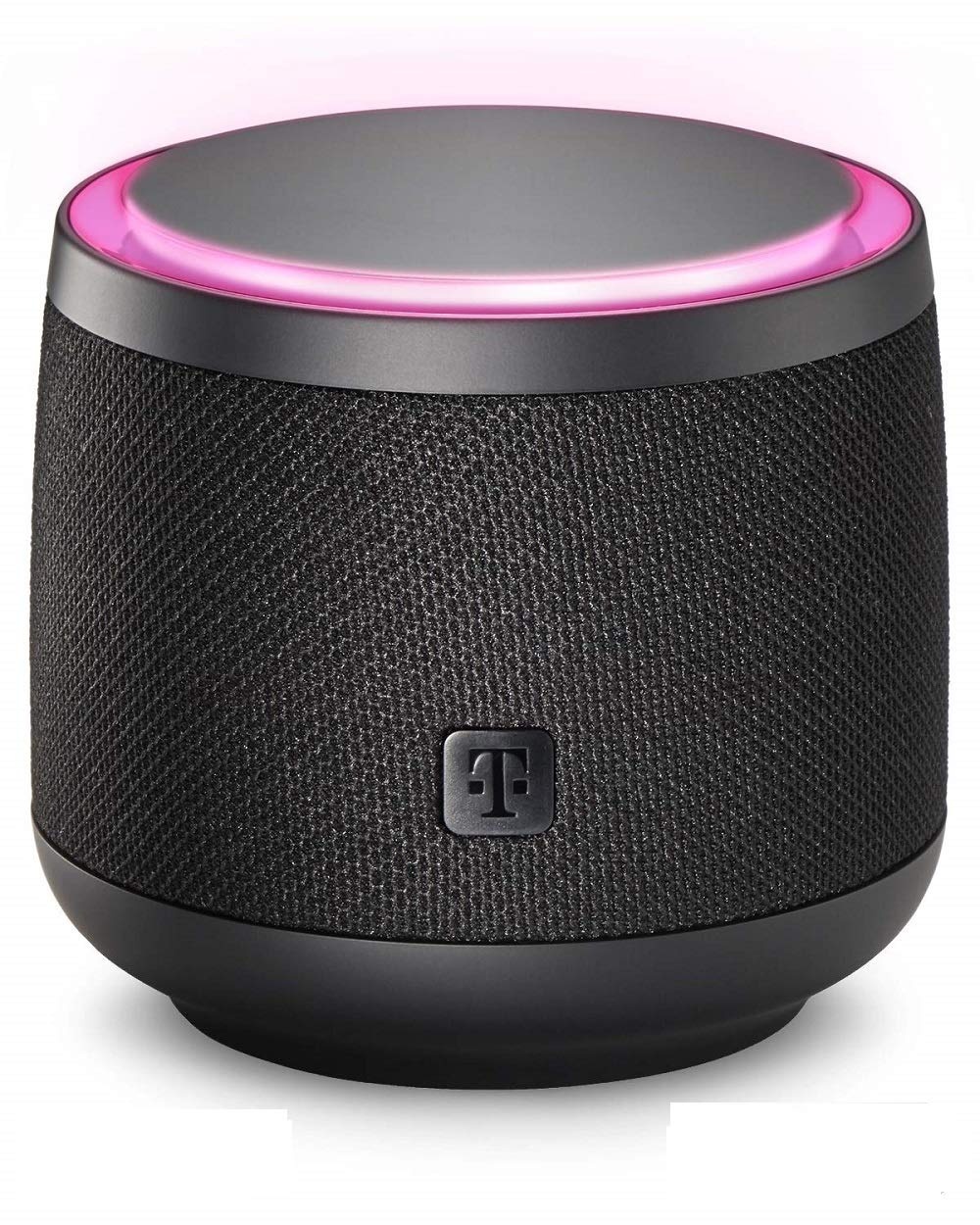 Deutsche Telekom Speaker der Telekom in schwarz | smarte Sprachsteuerung per WLAN über Lautsprecher zur Steuerung von MagentaTV & SmartHome | integrierter Spachdienst Alexa