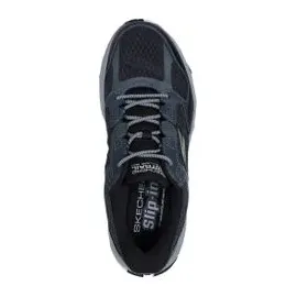 SKECHERS Go Run Trail Altitude 2.0 Rocky Hill Slip-InTurnschuhe, Black And Gray Leather/Textile, 43