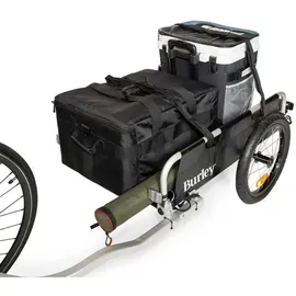 BURLEY Flatbed Lastenanhänger schwarz
