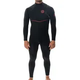 RIP CURL FLASHBOMB FUSION 5/3 ZIP FREE Full Suit 2025 black - M