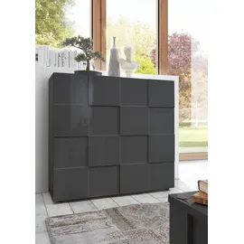 Home Affaire Highboard Dama 121 x 111 cm Grau