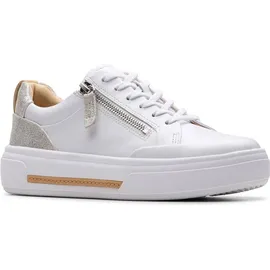 CLARKS Hollyhock Damen Weiß/Silber 38