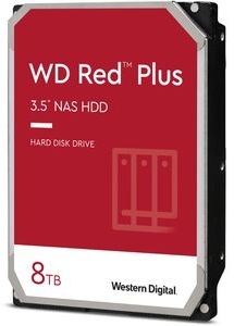 WesternDigital Festplatte WD Red Plus WD80EFZZ, 3,5 Zoll, intern, SATA III, 8TB, OEM