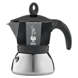 Bialetti Moka Induction 6 Tassen schwarz/silber