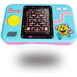 My Arcade MyArcade My Arcade DGUNL-7010 Ms. Pac-Man Pocket Player PRO Handheld Portable Gaming System, Retro Gaming, Mehrfarbig