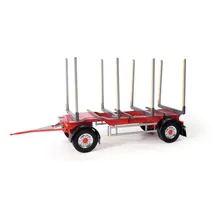 CARSON RC-Anhänger Riedler 2-Achs 1:14 CH RTR rot (500907622)