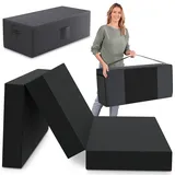 eloneo Klappmatratze 120 x 195 x 15 cm weich Polyester
