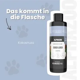 alphazoo Coco Loco Shampoo Hundeshampoo 250 ml Rosa