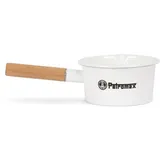 Petromax Emaille Stieltopf 1 l weiß