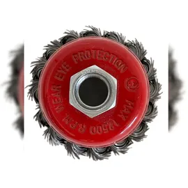 Vago-Tools 24x Topfbürste 125mm gezopft Winkelschleifer